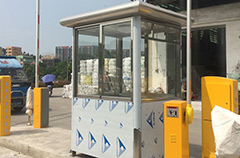 铝合金岗亭搭配自动喷淋降温系统更人性化