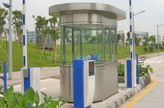 不锈钢岗亭配备的防盗窗缺陷