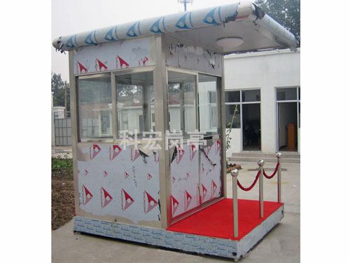 不锈钢岗亭厂家如何处理不锈钢岗亭划痕和脏污方法？