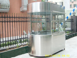 不锈钢岗亭